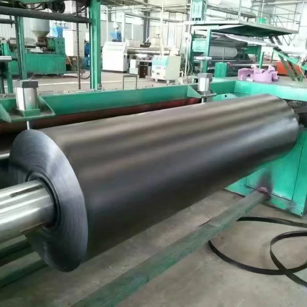 PVC de alta elasticidade Geomembrane da força da resistência de corrosão