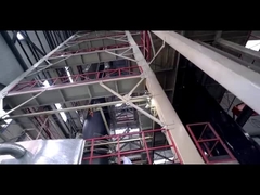 Operação de descarga azul do forro 1.5mm de Geomembrane do HDPE da piscina