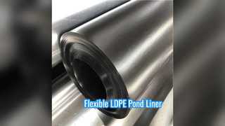 Forro flexível para lagoa de LDPE para aquicultura 0,1 mm a 0,5 mm