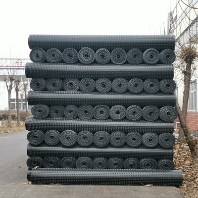 O Mpa plástico de Geogrid Mesh Pavement Base 100-200 do Roadbed tensiona resistente