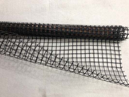 Fibra Geogrid do basalto dos PP para o alcaloide da estrada de ferro 200m resistente
