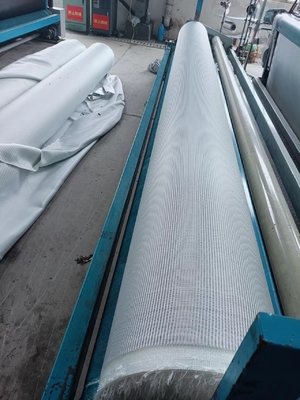 600-50kn PET Geotextil tecido para encostas íngremes de solo reforçado