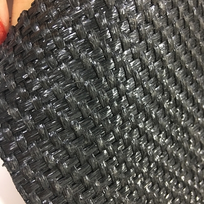 PP80 84kn / 84kn Geotextil tecido preto