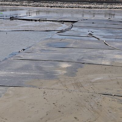 Tubos de Desaguamento Geotêxtil de Alta Permeabilidade para Projetos de Tratamento de Lodo Municipal