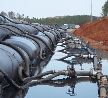 Tubos de Desaguamento Geotêxtil PP Resistentes à Pressão 50kN para Filtração de Lodo de Palma