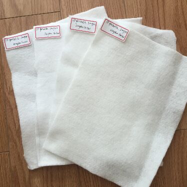 Tecido de geotextil não tecido de fibra curta com agulha perfurada para filtragem de areia e reforço de pavimento