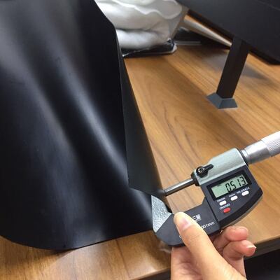 Anti-filtragem impermeável impermeável de textura lisa HDPE Geomembrane Liner para lago Liner aterro sanitário Mineração reservatório de água Liner