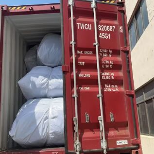 Tubos de desaguamento de geotêxtil tecido resistente a altas temperaturas para desaguamento de lodo de óleo de palma