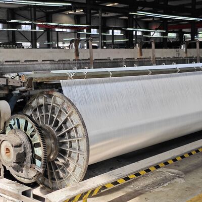 Tecido geotextil PET de ultra-alta resistência de 200 kN/m para melhoria de fundações macias