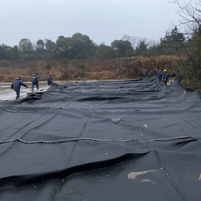 Tubos de desaguagem de geotextil tecidos de precisão para gestão de rejeitos de processamento de minerais