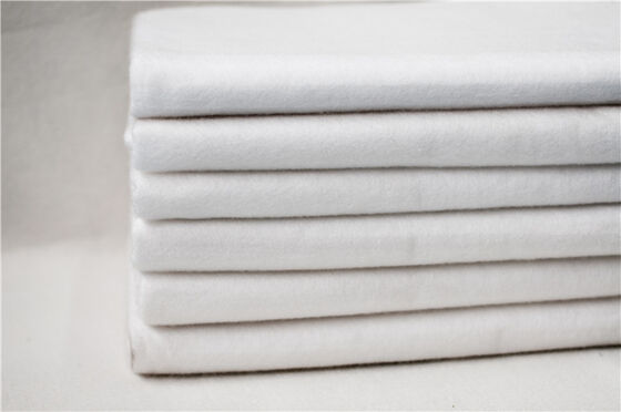 Geotextil não tecido de alta resistência PET de fibra curta com agulha perfurada