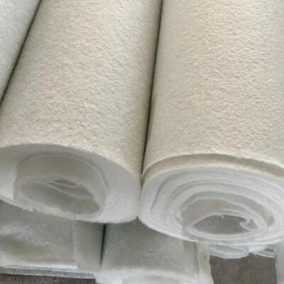 Geotextil não tecido de alta resistência PET de fibra curta com agulha perfurada