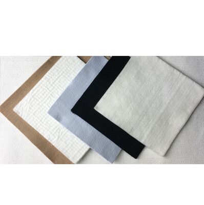 Tecido de geotextil de fibras curtas não tecidas, de qualidade superior, perfurado por agulha, para estabilização do solo