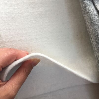 Coxim não tecido grosso do geotêxtil da fibra básica para a proteção do forro da operação de descarga