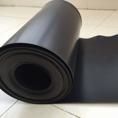 Força de alta elasticidade 0.8mm 2mm do forro resistente à corrosão do PVC Geomembrane