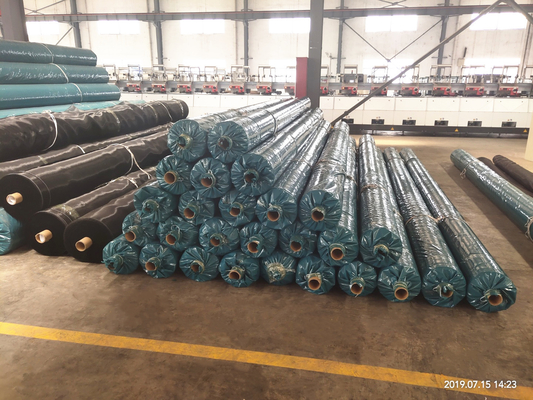 de grande resistência tecido 150-50kn da tela 320gsm do geotêxtil reforçado