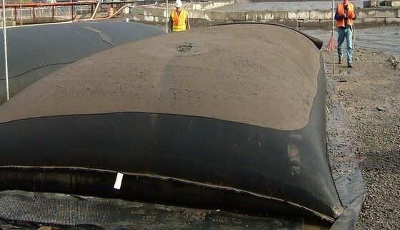 Tubos de desaguamento de geotextil de areia preta Essenciais para aplicações de recuperação de barragens e recuperação de terras com areia