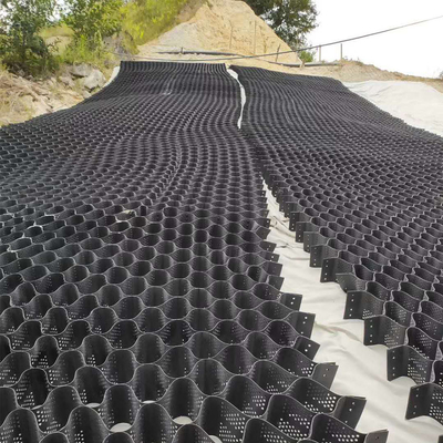 Grade padrão do cascalho do favo de mel da altura de Geocell 50mm do HDPE de ASTM