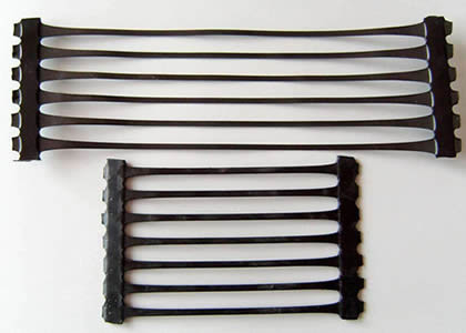 Grade da estabilização de Geogrid Mesh Uniaxial Geogrid Universal Soil do plástico do HDPE dos PP
