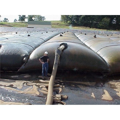 O geotêxtil do controlo de cheias ensaca para a construção de dragagem da terraplenagem do mecanismo