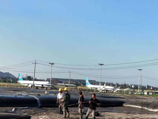 Os tubos de secagem não tecidos do geotêxtil do M2 sujam a proteção 1200g