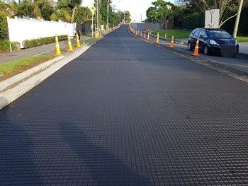 Inclinação que protege Geogrid plástico Mesh Soft Ground Strengthen Railway
