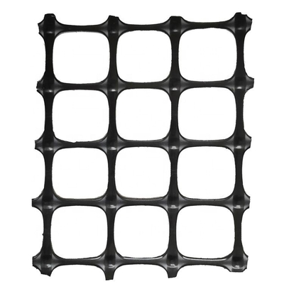 Terraplenagem básica Geogrid plástico Mesh Soil Slope Reinforcement Polyester Geogrid