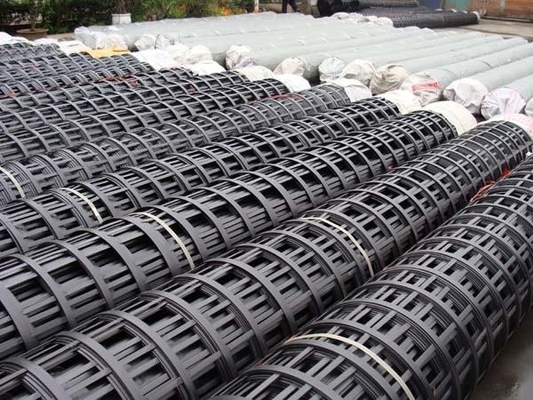 Resistência Uniaxial de Road Base Aging da cerca da areia de Geogrid do estiramento