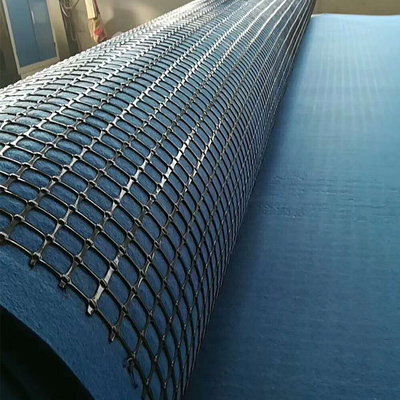 Elevação biaxiaa plástica feita sob encomenda de Geogrid Mesh Welded PP Geogrid - polímero molecular