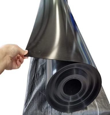 Tear Strength≥25KNm HDPE Geomembrane Liner Smooth Surface Hydrostatic Pressure Resistance≥1.0Mpa Durable Waterproof Membrane