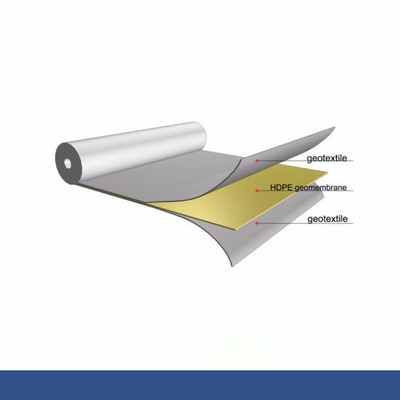 0,75 operações de descarga compostas 3mm lisas do túnel do rolo do forro do HDPE de 1.5mm Geomembrane