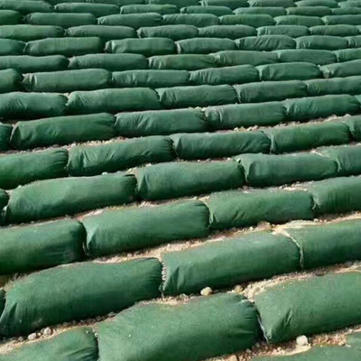 Largura tecida ecológica do banco de rio 7m do Ce ISO9001 de Geobag do geotêxtil