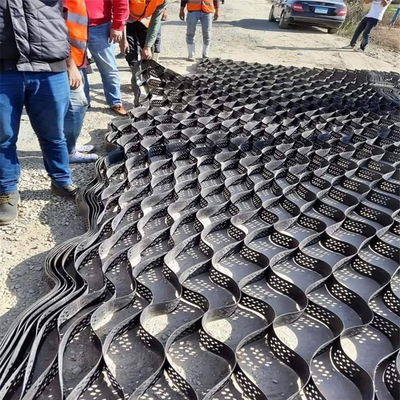 Deformação de Geocell da entrada de automóveis plástica de Geocell do HDPE da estabilização anti