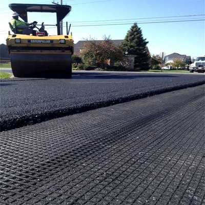 100 g/m2-800 g/m2 Geogrids de fibra de vidro de malha de malha melhor solução para estruturas de retenção de solo