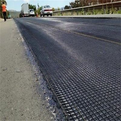 100 g/m2-800 g/m2 Geogrids de fibra de vidro de malha de malha melhor solução para estruturas de retenção de solo